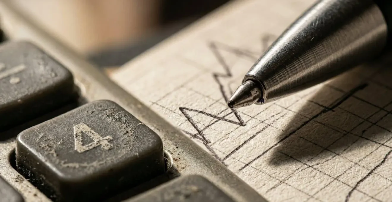 Vue macro de calculs financiers et graphiques de ROI