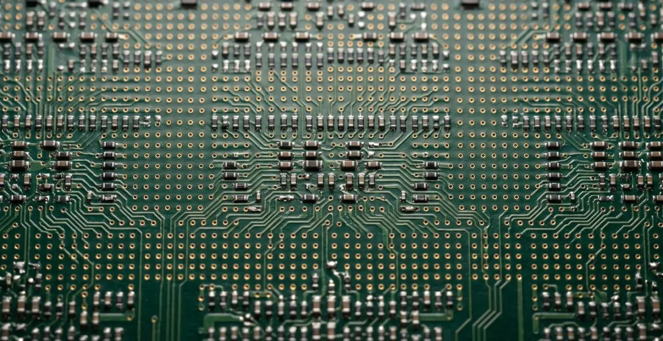Vue macro de composants d'interface parfaitement alignés et cohérents